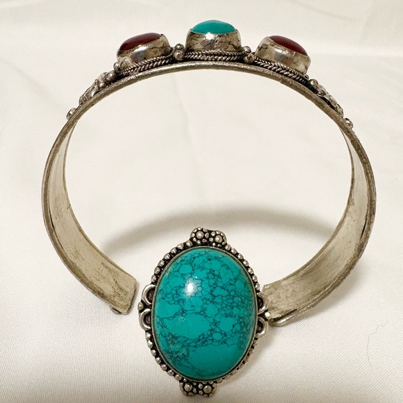 Adjustable cuff Bracelet and Ring Set - Picture 5 of 6